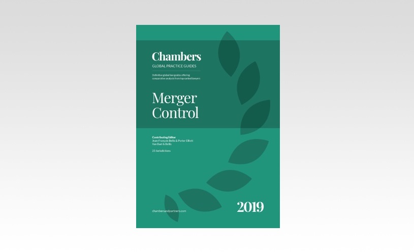 Van Bael & Bellis partners serve as editors to Chambers’ Merger Control 2019