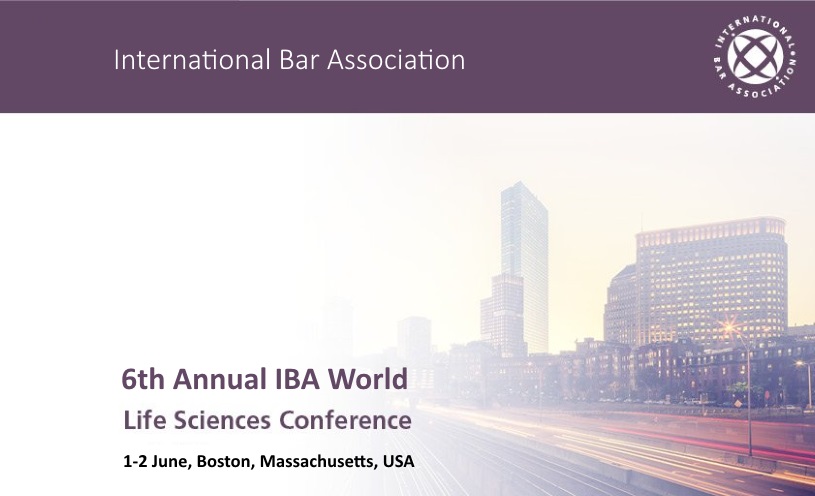 Catherine Longeval and Peter L’Ecluse participate in the IBA World Life Sciences Conference in Boston